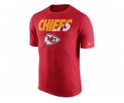 Men's Kansas City Chiefs Nike Red Legend Staff Practice Performance T-Shirt