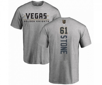 Hockey Vegas Golden Knights #61 Mark Stone Gray Backer T-Shirt