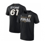 Men's Vegas Golden Knights #61 Mark Stone Black 2023 Stanley Cup Final Authentic Pro Name & Number T-Shirt