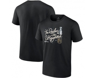 Men's Vegas Golden Knights Black 2023 Stanley Cup Champions Celebration T-Shirt