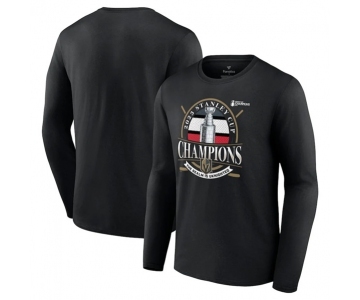 Men's Vegas Golden Knights Black 2023 Stanley Cup Champions Rally Cry Long Sleeve T-Shirt