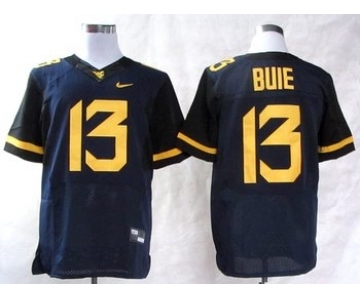 NEW West Virginia Mountaineers Andrew Buie 13 College Football Elite Jerseys - Blue