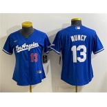 Youth Los Angeles Dodgers #13 Max Muncy Royal Alternate Stadium Stitched Baseball Jersey Youth Los Angeles Dodgers #13 Max Muncy Royal Alternate Stadium Stitched Baseball Jersey