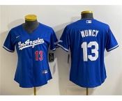 Youth Los Angeles Dodgers #13 Max Muncy Royal Alternate Stadium Stitched Baseball Jersey Youth Los Angeles Dodgers #13 Max Muncy Royal Alternate Stadium Stitched Baseball Jersey