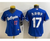 Youth Los Angeles Dodgers #17 大谷翔平 Royal Alternate Stadium Stitched Baseball Jersey Youth Los Angeles Dodgers #17 大谷翔平 Royal Alternate Stadium Stitched Baseball Jersey