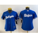 Youth Los Angeles Dodgers Team Big Logo Royal Alternate Stadium Stitched Baseball Jersey Youth Los Angeles Dodgers Team Big Logo Royal Alternate Stadium Stitched Baseball Jersey
