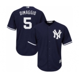 Women's Majestic New York Yankees #5 Joe DiMaggio Authentic White Home MLB Jersey Women's Majestic New York Yankees #5 Joe DiMaggio Authentic White Home MLB Jersey