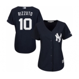 Women's New York Yankees #10 Phil Rizzuto Authentic Navy Blue Alternate Baseball Jersey Women's New York Yankees #10 Phil Rizzuto Authentic Navy Blue Alternate Baseball Jersey