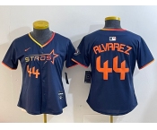 Youth Houston Astros #44 Yordan Alvarez Navy 2025 City Connect Limited Stitched Baseball Jersey