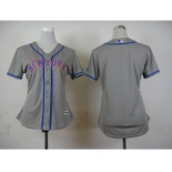 women mlb jerseys new york mets blank grey