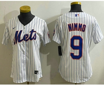 Women's Chicago Cubs #9 Miguel Amaya White Limited Jersey