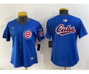 Youth Chicago Cubs Team Big Logo Royal 'Ryne Sandberg Tribute' Vapor Limited V3 Stitched Baseball Jersey Youth Chicago Cubs Team Big Logo Royal 'Ryne Sandberg Tribute' Vapor Limited V3 Stitched Baseball Jersey