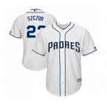 Youth Majestic San Diego Padres #23 Matt Szczur Replica White Home Cool Base MLB Jersey Youth Majestic San Diego Padres #23 Matt Szczur Replica White Home Cool Base MLB Jersey