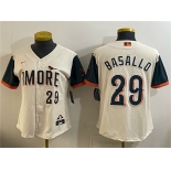 Youth Baltimore Orioles #29 Samuel Basallo Natural 2026 City Connect Stadium Stitched Baseball Jersey Youth Baltimore Orioles #29 Samuel Basallo Natural 2026 City Connect Stadium Stitched Baseball Jersey