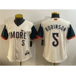 Youth Baltimore Orioles #5 Brooks Robinson Natural 2026 City Connect Stadium Stitched Baseball Jersey Youth Baltimore Orioles #5 Brooks Robinson Natural 2026 City Connect Stadium Stitched Baseball Jersey