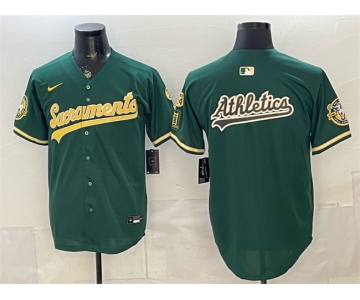 Mens Oakland Athletics #16 Nick Kurtz 2026 Yellow Alternate Sacramento Celebrating 125 Years Vapor Limited Stitched Baseball Jersey