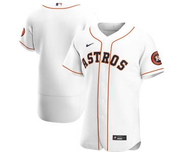 Houston Astros Men's Nike White Home 2020 Authentic Official Team MLB Jersey
