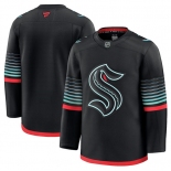 Men's Seattle Kraken Blank Black Alternate Stitched Hockey Jersey Men's Seattle Kraken Blank Black Alternate Stitched Hockey Jersey