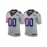 Men's Los Angeles Rams ACTIVE PLAYER Custom Gray 2022 Super Bowl LVI Limited Stitched Jersey