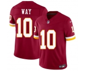 Men's Washington Commanders #10 Tress Way Burgundy 2026 F.U.S.E. Vapor Limited Football Stitched Jersey Men's Washington Commanders #10 Tress Way Burgundy 2026 F.U.S.E. Vapor Limited Football Stitched Jersey