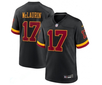 Men's Washington Commanders #17 Terry McLaurin Black Limited Stitched Football Jersey