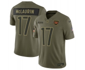 Men's Washington Commanders #17 Terry McLaurin Olive 2025 Salute to Service Limited Football Stitched Jersey Men's Washington Commanders #17 Terry McLaurin Olive 2025 Salute to Service Limited Football Stitched Jersey