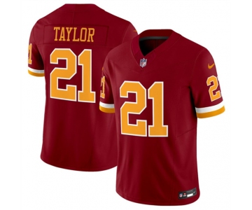 Men's Washington Commanders #21 Sean Taylor Burgundy 2025 F.U.S.E. Throwback Limited Football Stitched Jersey