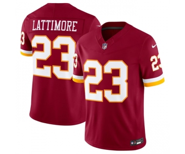 Men's Washington Commanders #23 Trey Amos Burgundy 2026 F.U.S.E. Vapor Limited Stitched Football Jersey
