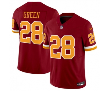 Men's Washington Commanders #28 Darrell Green Burgundy 2025 F.U.S.E. Throwback Limited Football Stitched Jersey