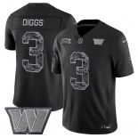 Men's Washington Commanders #3 Stefon Diggs Black F.U.S.E. 2026 Salute to Service Limited Football Stitched Jersey Men's Washington Commanders #3 Stefon Diggs Black F.U.S.E. 2026 Salute to Service Limited Football Stitched Jersey