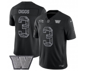 Men's Washington Commanders #3 Stefon Diggs Black F.U.S.E. 2026 Salute to Service Limited Football Stitched Jersey Men's Washington Commanders #3 Stefon Diggs Black F.U.S.E. 2026 Salute to Service Limited Football Stitched Jersey