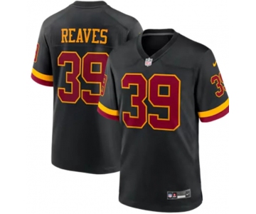 Mens Washington Commanders #39 Jeremy Reaves 2026 Black Alternate Vapor F.U.S.E.Limited Jersey