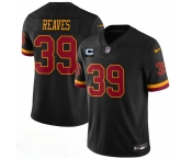Men's Washington Commanders #39 Jeremy Reaves Black 2026 F.U.S.E. With 2-Star C Patch Vapor Limited Football Stitched Jersey Men's Washington Commanders #39 Jeremy Reaves Black 2026 F.U.S.E. With 2-Star C Patch Vapor Limited Football Stitched Jersey