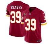 Men's Washington Commanders #39 Jeremy Reaves Burgundy 2026 F.U.S.E. With 2-Star C Patch Vapor Limited Football Stitched Jersey Men's Washington Commanders #39 Jeremy Reaves Burgundy 2026 F.U.S.E. With 2-Star C Patch Vapor Limited Football Stitched Jersey