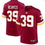 Mens Washington Commanders #39 Jeremy Reaves Nike 2026 Burgundy Vapor F.U.S.E.Limited Jersey