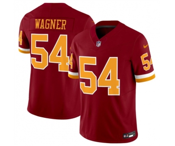 Men's Washington Commanders #54 Bobby Wagner Burgundy 2025 F.U.S.E. Throwback Limited Football Stitched Jersey