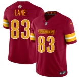 Men's Washington Commanders #83 Jaylin Lane Burgundy 2025 Draft F.U.S.E. Vapor Limited Football Stitched Jersey