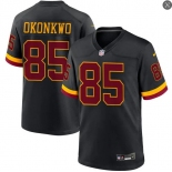 Mens Washington Commanders #85 Chig Okonkwo 2026 Black Alternate Vapor F.U.S.E.Limited Jersey Mens Washington Commanders #85 Chig Okonkwo 2026 Black Alternate Vapor F.U.S.E.Limited Jersey