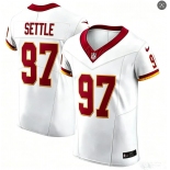 Mens Washington Commanders #97 Tim Settle Nike 2026 White Away Vapor F.U.S.E.Limited Jersey Mens Washington Commanders #97 Tim Settle Nike 2026 White Away Vapor F.U.S.E.Limited Jersey