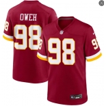 Mens Washington Commanders #98 Odafe Oweh Nike 2026 Burgundy Vapor F.U.S.E.Limited Jersey Mens Washington Commanders #98 Odafe Oweh Nike 2026 Burgundy Vapor F.U.S.E.Limited Jersey