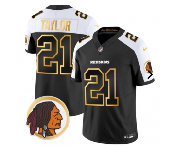 Men's Washington Redskins #21 Sean Taylor 2023 F.U.S.E Olive White Black Gold Nike Limited Jersey