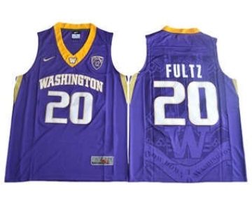 Huskies #20 Markelle Fultz Purple Basketball Stitched NCAA Jersey