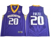 Men's Washington Huskies #20 Markelle Fultz Purple College Basketball 2017 Nike Swingman Stitched NCAA Jersey
