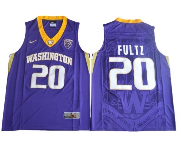 Men's Washington Huskies #20 Markelle Fultz Purple College Basketball 2017 Nike Swingman Stitched NCAA Jersey