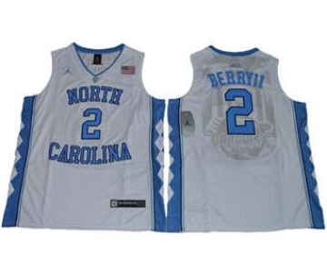 North Carolina #2 Joel Berry II White Basketball Stitched NCAA Jersey
