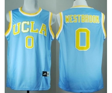 UCLA Bruins #0 Russell Westbrook Blue College Basketball Jersey