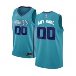 Charlotte Hornets Jordan Brand Teal Swingman Custom Basketball Jersey - Icon Edition