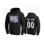Men's Baltimore Ravens Custom Black Team 25th Season Pullover Hoodie
