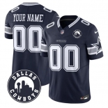 Men's Dallas Cowboys Active Player Custom Navy 2025 F.U.S.E Dallas City Patch Vapor Untouchable Limited Football Stitched Game Jersey Men's Dallas Cowboys Active Player Custom Navy 2025 F.U.S.E Dallas City Patch Vapor Untouchable Limited Football Stitched Game Jersey