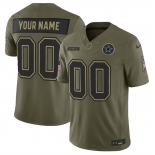Men's Dallas Cowboys Active Player Custom Olive 2025 F.U.S.E. Salute to Service Limited Football Stitched Jersey Men's Dallas Cowboys Active Player Custom Olive 2025 F.U.S.E. Salute to Service Limited Football Stitched Jersey